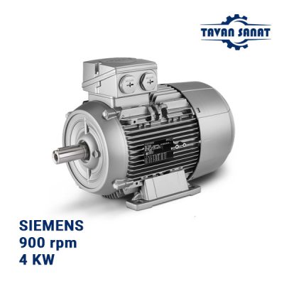 الکتروموتور زیمنس 4kw 900 rpm سه فاز