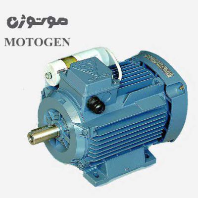 الکتروموتور موتوژن تک فاز دو خازن 3000 دور 1/5kw