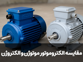 مقایسه الکتروموتور موتوژن و الکتروژن