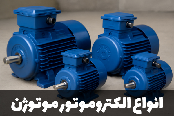 انواع الکتروموتور موتوژن